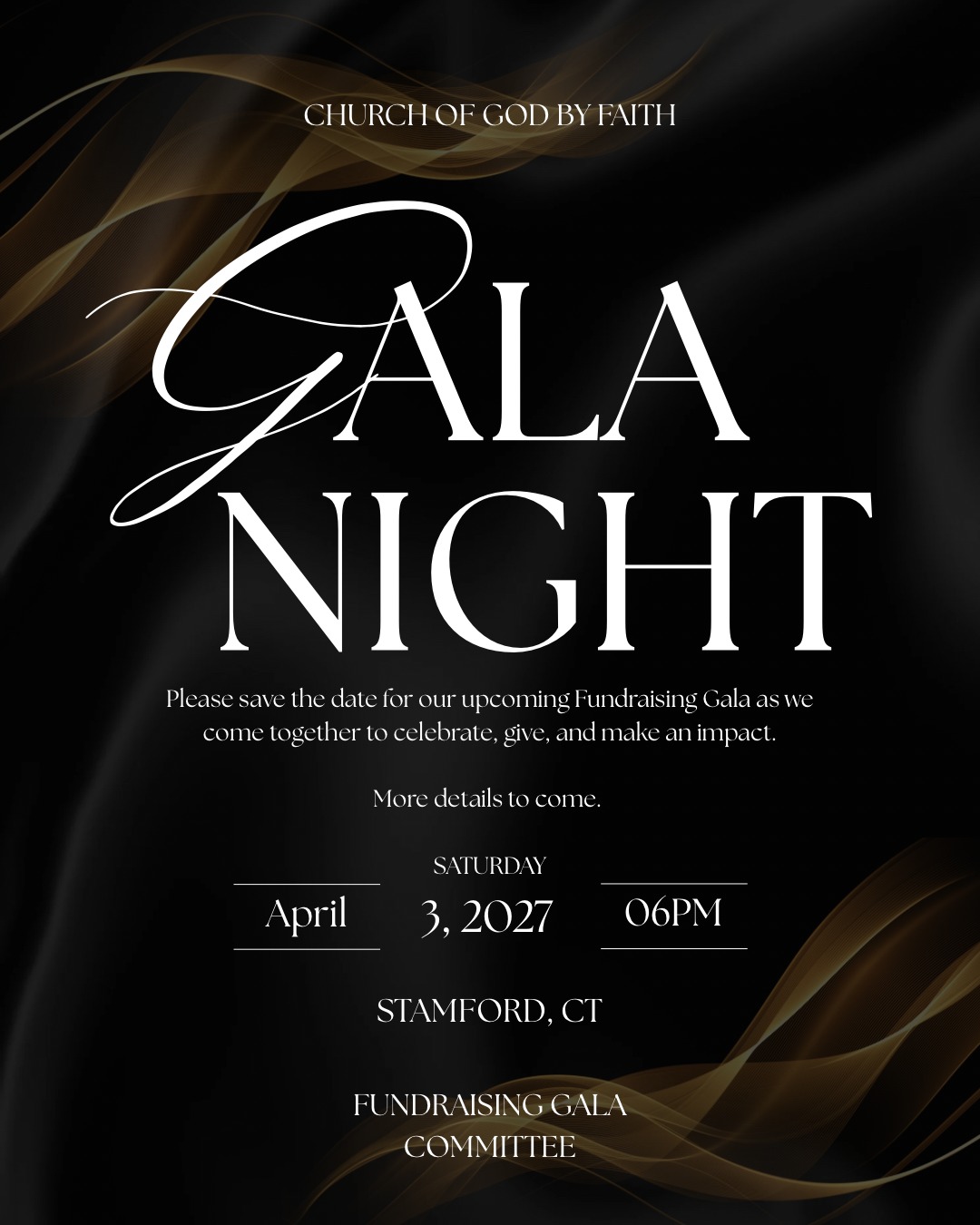 Gala Night flyer
